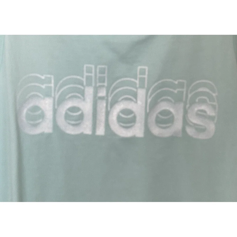 Adidas Girls Logo Tank Top, Ice Mint, Size  XLG 16 (AA4977)